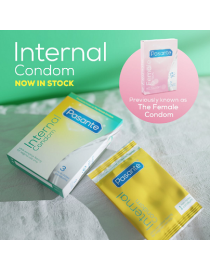 Prezervatyvai Pasante Female Condom 3 vnt. dėžutė